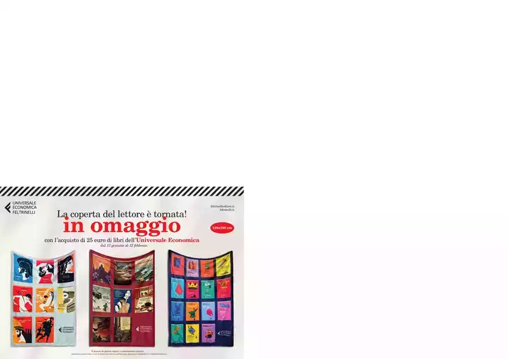 La coperta del lettore e tornata!