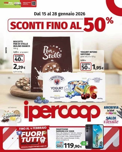 Sconti fino al 50%