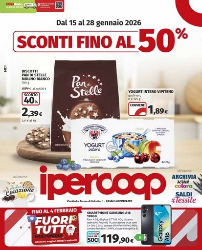 Sconti fino al 50%