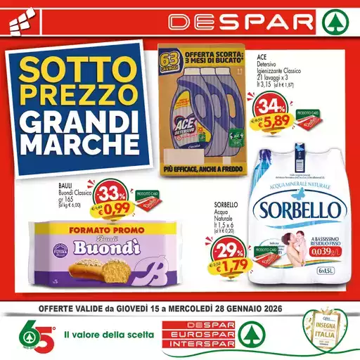 Sotto prezzo grandi marche