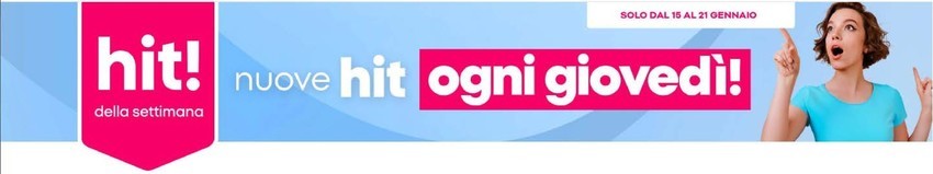 Nuove hit ogni giovedi! Nuove hit ogni giovedi!