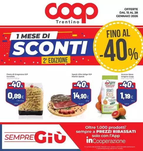 Fino al 40%
