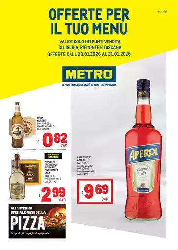 Offerte per il tuo Menù - AREA 2