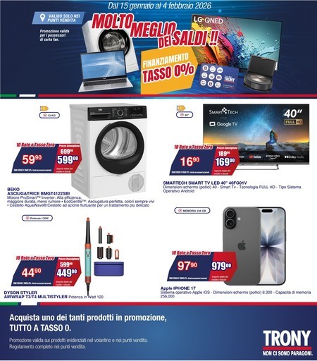 Molto meglio dei saldi!