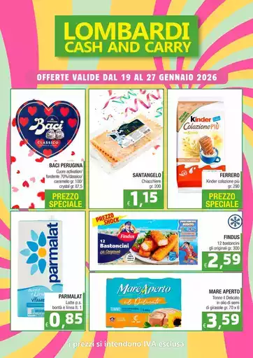 OFFERTE VALIDE DAL 19 AL 27 GENNAIO 2026