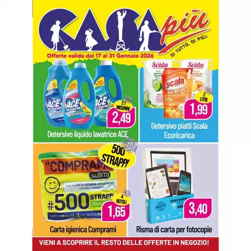 Offerte valide dal 17 al 31 gennaio
