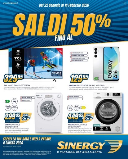 Saldi fino al 50%