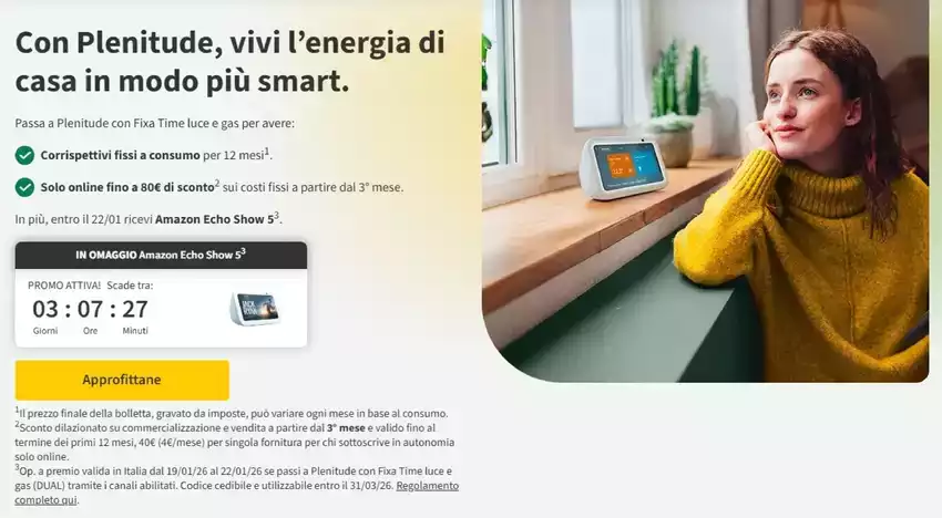 Con Plenitude, vivi l'energia di casa in mondo piu smart