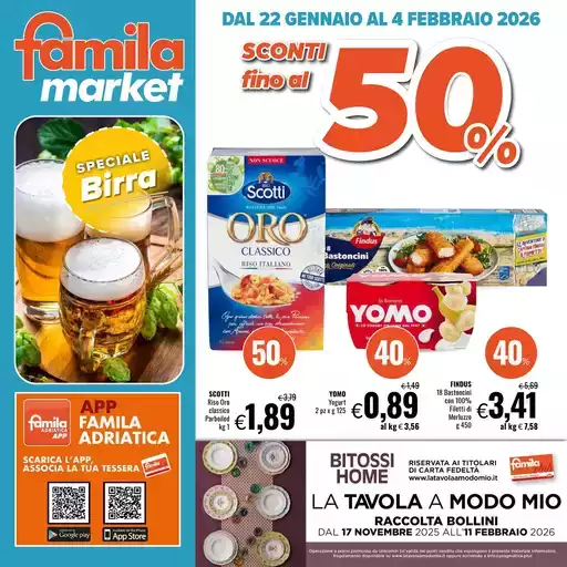 SCONTI FINO AL 50%