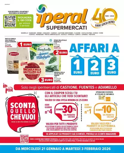 Affari a 1,2,3 euro Affari a 1,2,3 euro