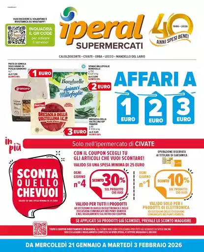 Affari a 1,2,3 euro Affari a 1,2,3 euro
