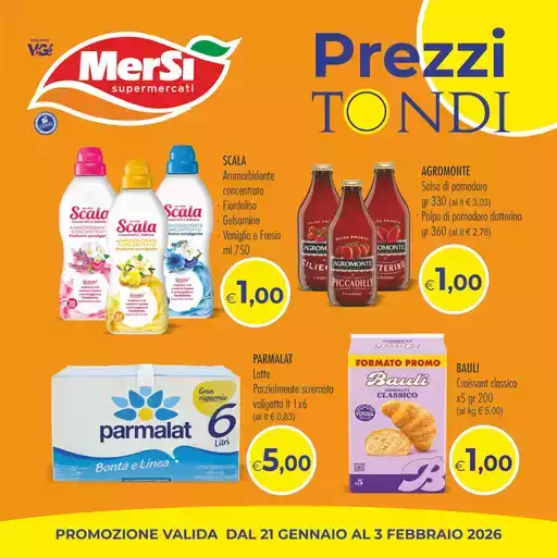 Prezzi tondi