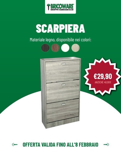 Offerta valida fino all 8 febbraio