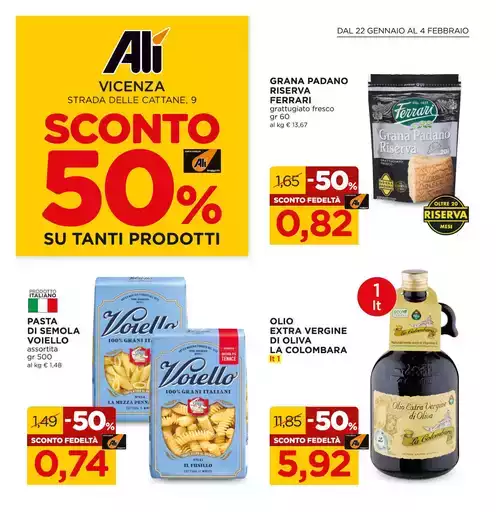 Sconto 50%
