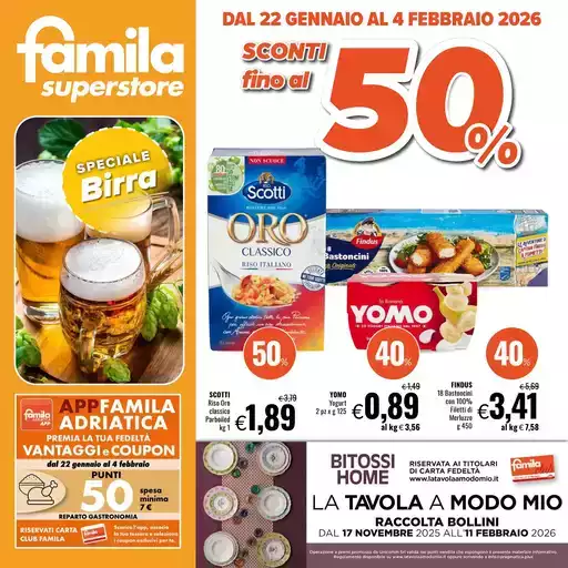 SCONTI FINO AL 50% SCONTI FINO AL 50%