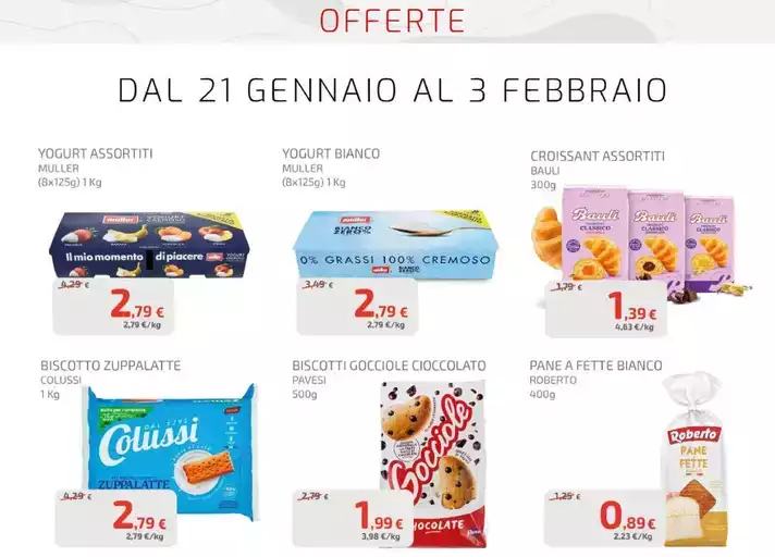 Dal 21 gennaio al 3 febbraio