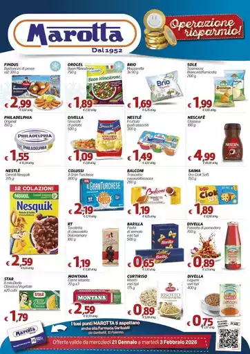 Operazione risparmio!