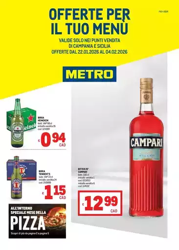 Offerte per il tuo menù - AREA 6