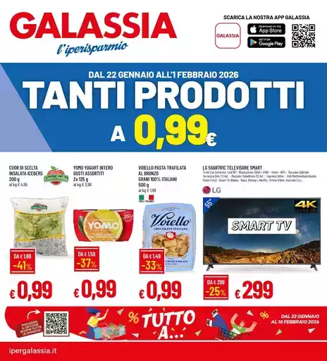 Tanti prodotti a 0.99€