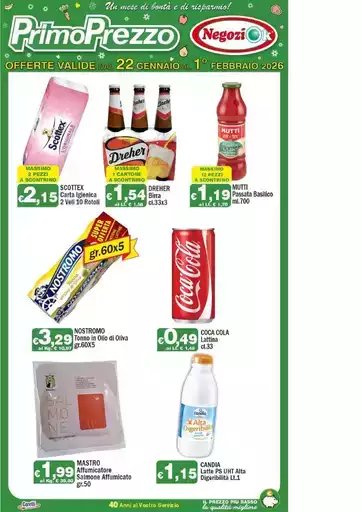 Offerte valide dal 22 gennaio al 1 febbraio 2026 Offerte valide dal 22 gennaio al 1 febbraio 2026