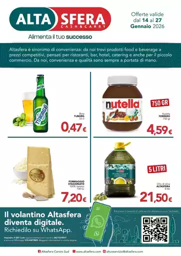 Offerte valide dal 14 al 27 gennaio 2026