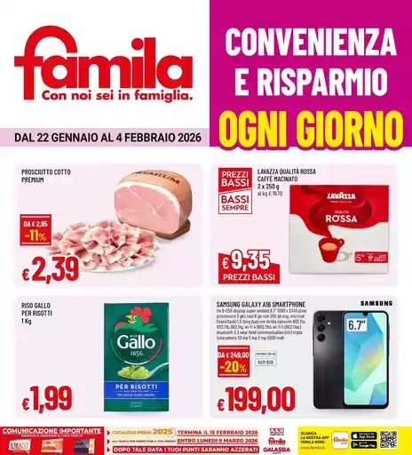 Convenienza e risparmio ogni giorno Convenienza e risparmio ogni giorno
