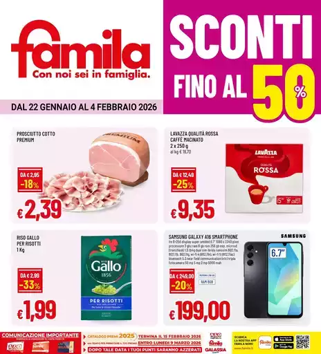 Sconti fino al 50%