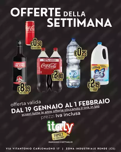 Offerte della settimana