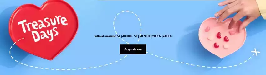 Tutto al massimo 5€ Tutto al massimo 5€