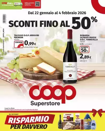 Sconti fino al 40%