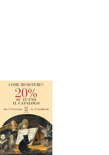 20% su tutto il catalogo