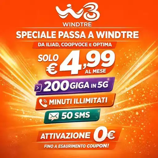 Speciale passa a windtre