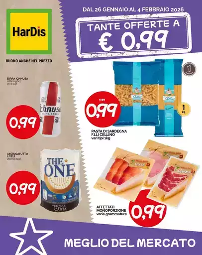 Tante offerte a 0,99 euro