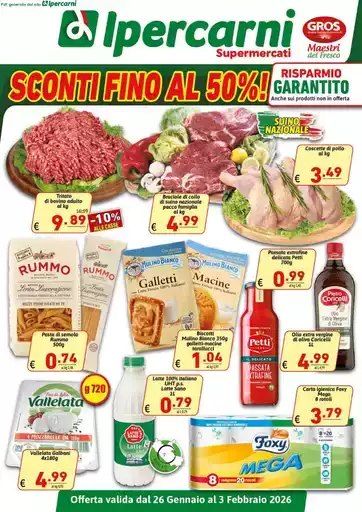 Sconti fino al 50%! Sconti fino al 50%!