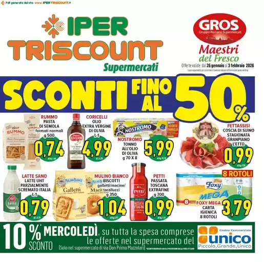 Sconti fino al 50% Sconti fino al 50%