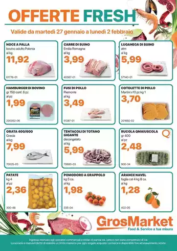 Offerte fresh