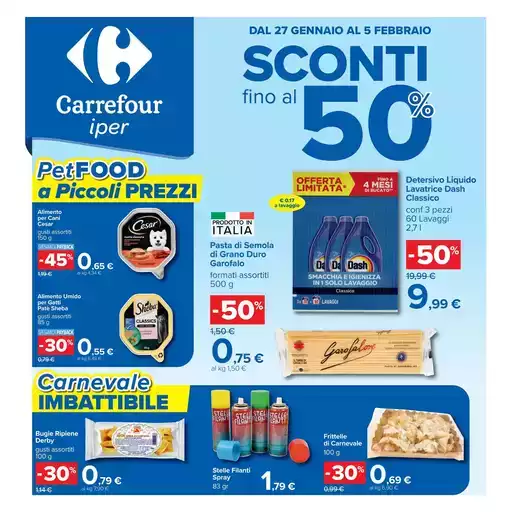 Sconti fino al 50% Sconti fino al 50%