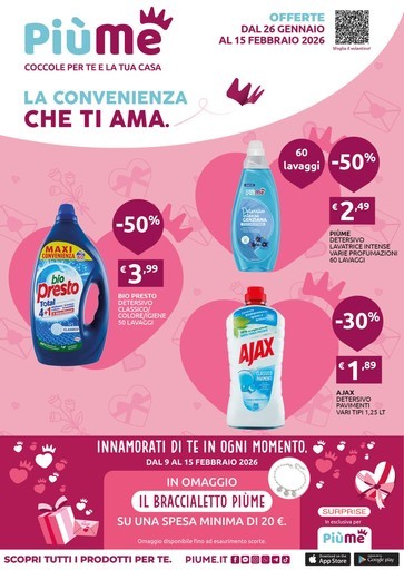 La convenienza che ti ama.