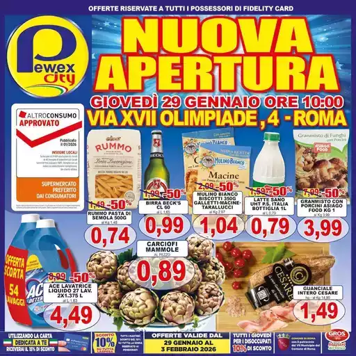 Nuova apertura Nuova apertura