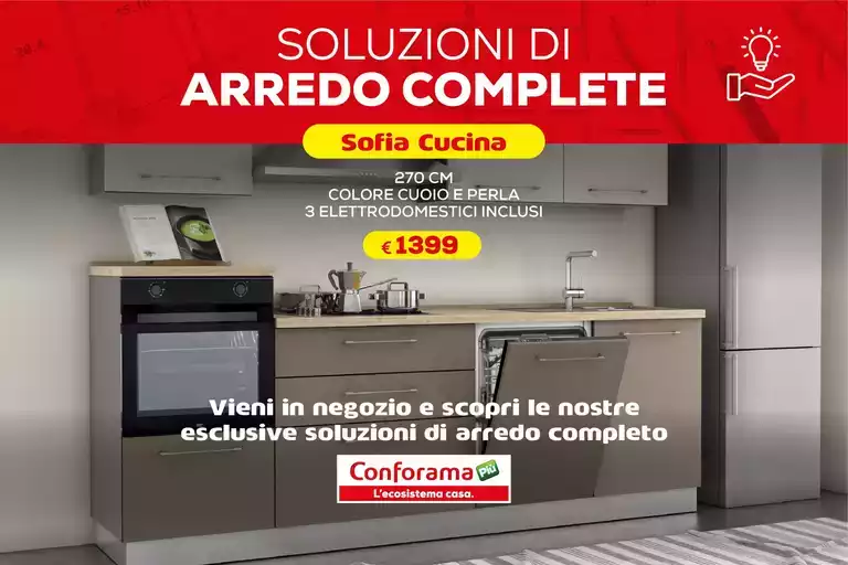 Soluzioni di arredo complete