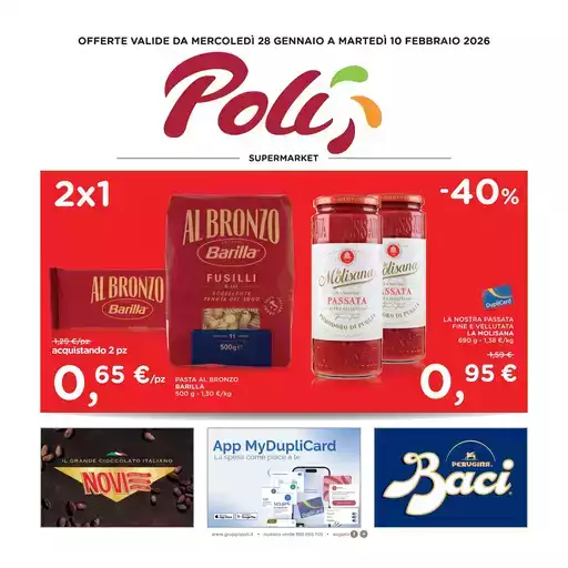 OFFERTE VALIDE DA MERCOLEDÌ 28 GENNAIO A MARTEDÌ 10 FEBBRAIO OFFERTE VALIDE DA MERCOLEDÌ 28 GENNAIO A MARTEDÌ 10 FEBBRAIO