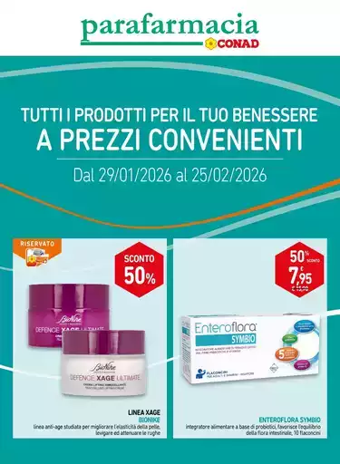Promozione Parafarmacia Dal 29/01 Al 25/02