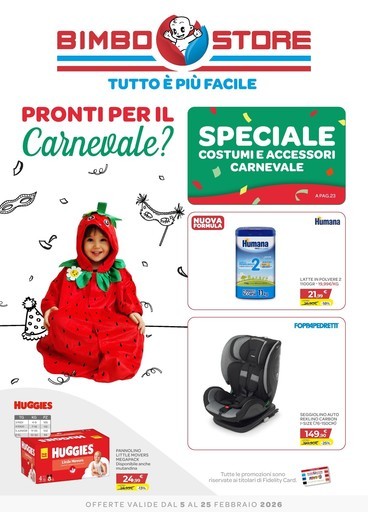 Pronti per il Carnevale?