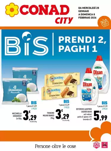 Bis. Prendi 2 Paghi 1