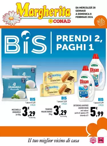 Bis. Prendi 2 Paghi 1