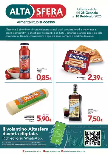 Offerte valide dal 28 gennaio al 10 Febbraio 2026