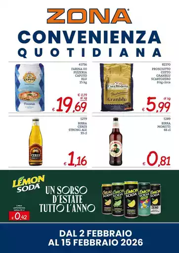 Convenienza quotidiana!