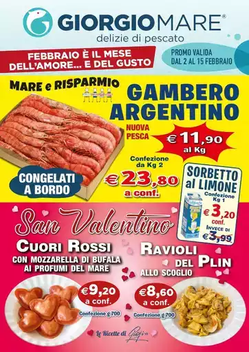 Febbraio e il mese dell'amore... e del gusto