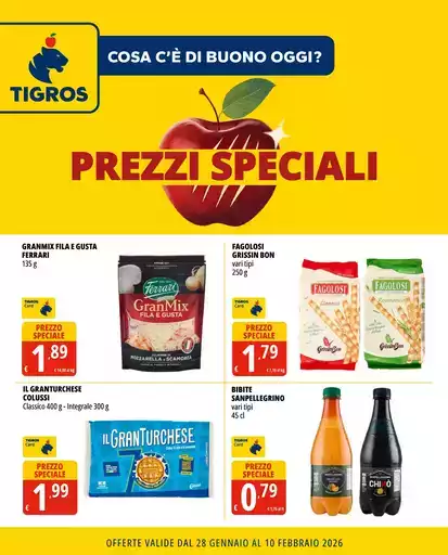 Prezzi speciali