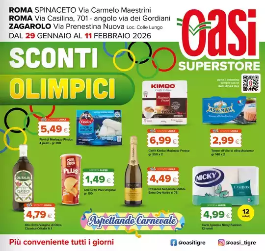 Sconti olimpici